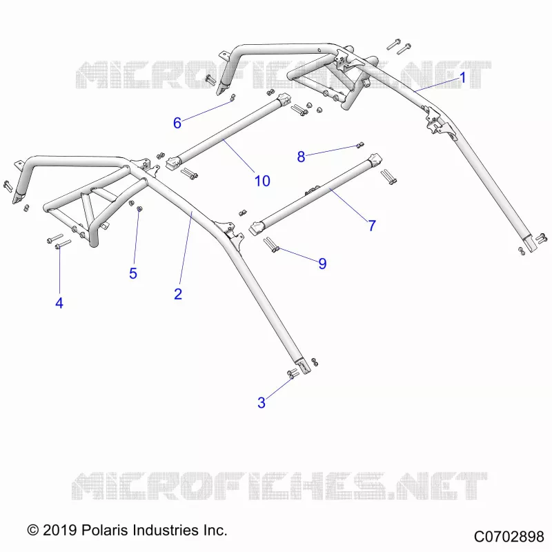 CHASSIS, CAB BASTIDOR