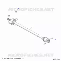 TREN, FRONT PROP SHAFT