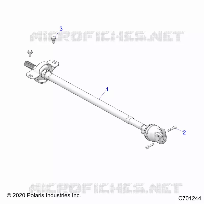 TREN, FRONT PROP SHAFT