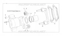 FRENO TRASERO CALIPER