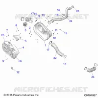 TREN, CLUTCH COVER AND DUCTING