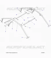 CHASSIS, CAB BASTIDOR