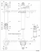 SUSPENSIÃ“N DELANTERA SHOCK INTERNALS