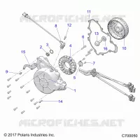 ENGINE, STATOR AND FLYRUEDA