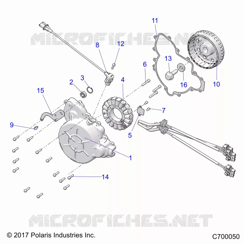 ENGINE, STATOR AND FLYRUEDA
