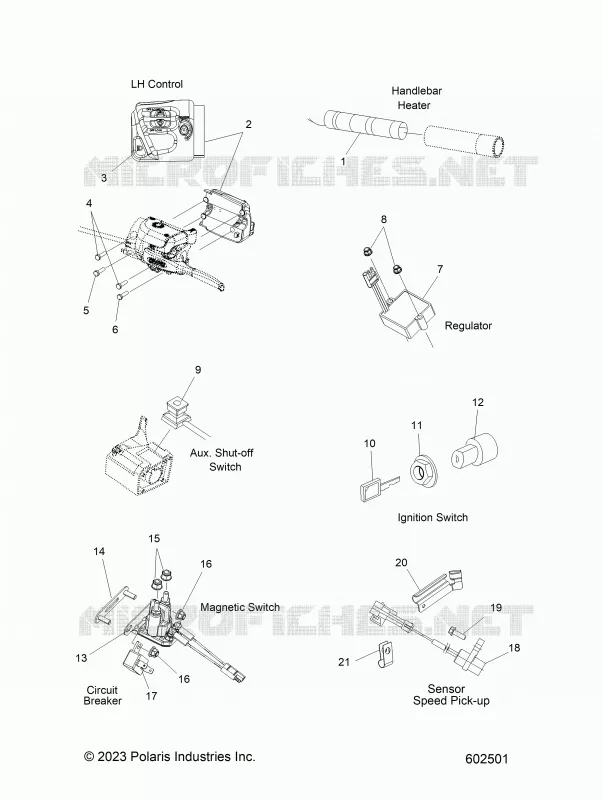 ELECTRICA, SWITCHES AND COMPONENTS