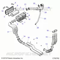 ENGINE, TOMA DE AIRE SYSTEM