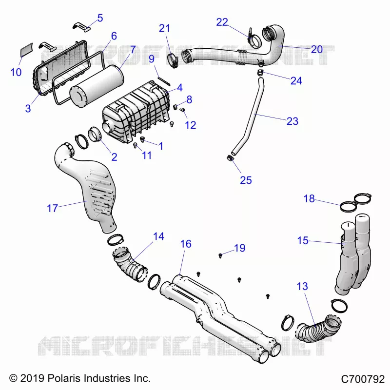 ENGINE, TOMA DE AIRE SYSTEM