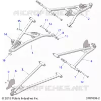 SUSPENSIÃ“N DELANTERA CONTROL ARMS