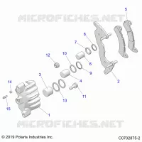 BRAKES, PINZA FRENO DELANTERA