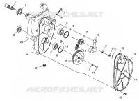 CADENACASE 700 XCR 0985678(A) AND EUROPEAN 700 XCR E985678 (4943114311B007)