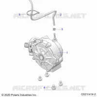 TREN, FRONT GEARCASE MOUNTING