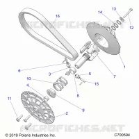 TREN, SECONDARY CLUTCH