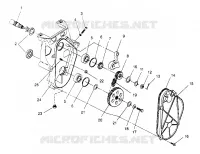 CADENACASE ASSEMBLY 500 CARB 0952764 (4929192919B007)