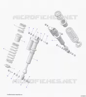 SUSPENSION, SHOCK TRASERO