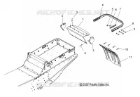 CHASIS, REAR PARACHOQUES, HITCH AND SNOW FLAP