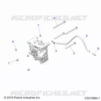 TREN, GEARCASE MOUNTING, REAR