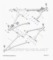 SUSPENSIÃ“N DELANTERA CONTROL ARMS