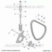 TREN, CHAIN TENSIONER AND SPROCKET
