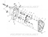 CADENACASE 440 XCR 0961660 (4932113211B009)
