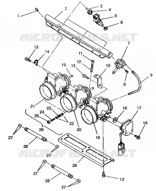 acelerador RXL TOURING E940869 (49274327430042)