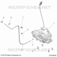 TREN, FRONT GEARCASE MOUNTING
