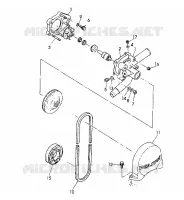 BOMBA DE AGUA ASSEMBLY RXL/RXL SKS (4921322132040A)