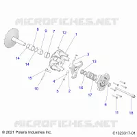 TREN, PRIMARY CLUTCH