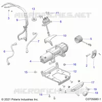 CHASSIS, CABRESTANTE