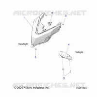 ELECTRICA, HEADLIGHT AND TAILLIGHT