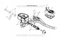CONTROLES-CILINDRO MAESTRO/FRENO LINE, RH