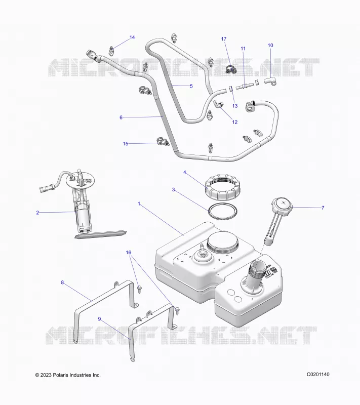 SISTEMA DE COMBUSTIBLE, FUEL TANK AND RELATED