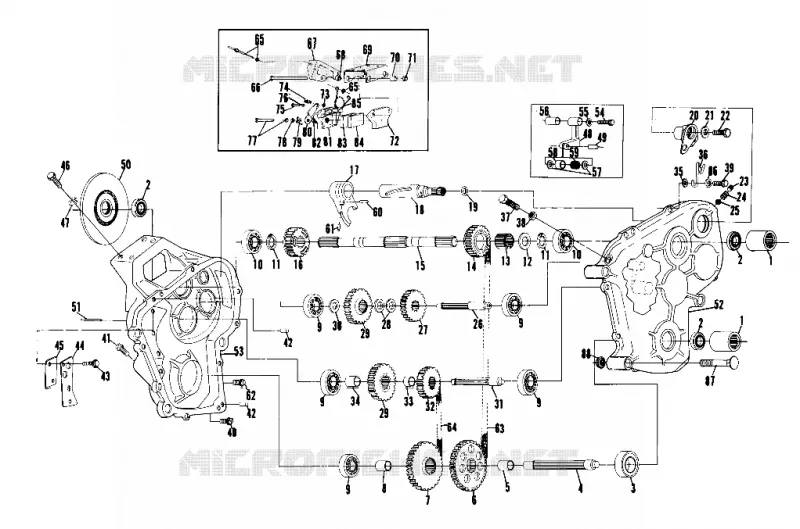 FRENO Y CHAINCASE (LTR) (4910931093013A)