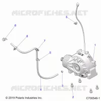 TREN, FRONT GEARCASE MOUNTING