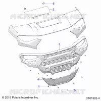 CAPUCHA AND FRONT FASCIA