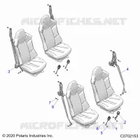 ASIENTO BELT MOUNTING