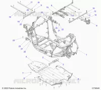 CHASSIS, MAIN FRAME AND ESQUÃD PLATES