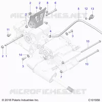 TREN, MAIN GEARCASE MOUNTING