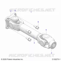 DRIVE TRAIN, PROP EJE TRASERO