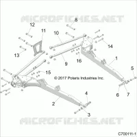 SUSPENSION TRASERA CONTROL ARMS