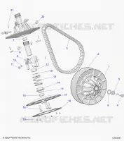 TREN, SECONDARY CLUTCH