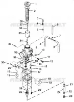 CARBURADOR ULTRA SPX 0975678, ULTRA SPX SE H975678 AND EUROPEAN ULTRA SPX S (4939533953D001)