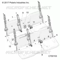 ASIENTO BELT MOUNTING