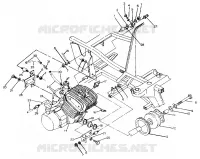 MONTAJE DEL MOTOR 250 4x6 / W928627 (4922902290006A)