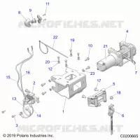 CHASSIS, CABRESTANTE