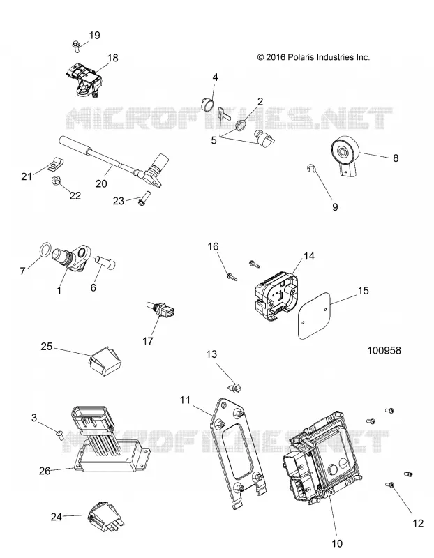 ELECTRICA, SWITCHES, SENSORS AND ECM