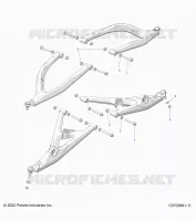 SUSPENSIÃ“N DELANTERA CONTROL ARMS MOUNTING