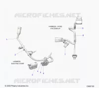 ELECTRICA, WIRE HARNESS, HOOD, ELEC. START