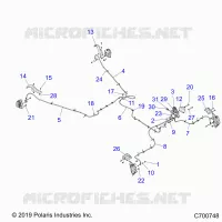 BRAKES, BRAKE LINES AND CILINDRO MAESTRO