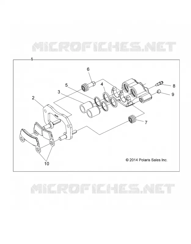 FRENO TRASERO CALIPER